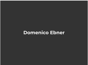 Domenico Ebner